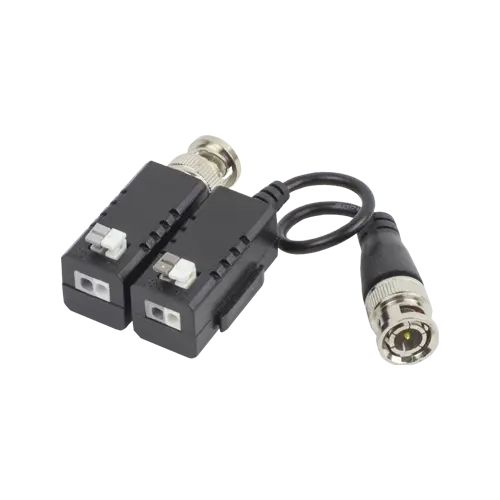 Video balun pasiv HD pentru cablu UTP, până la 300 m, set 2 bucăți, Hikvision