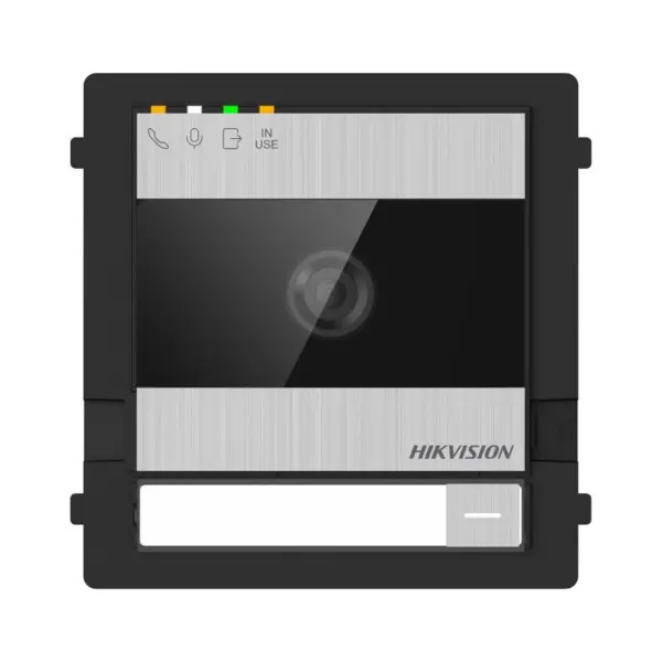 Videointerfon de exterior IP Hikvision DS-KD7003EY-IME2, 2 MP, aparent/incastrat, Plug and play, 2 fire, DS-KD7003EY-IME2