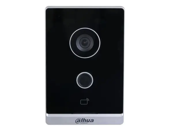 Videointerfon de exterior wireless Dahua IP Wifi, 2MP, 2.4 GHz, comunicare bidirectionala, slot microSD, PoE, VTO2211G-WP-S2