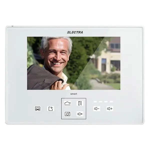 Videointerfon de interior Electra Smart VTM.7S083.ELWTL, ecran 7 inch, aparent, alb