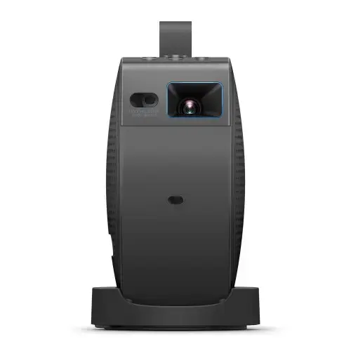 Videoproiector BenQ GV50P 9H.JSR77.50E, DLP, Full HD, 500lm, HDMI, Wi-Fi, Bluetooth, 16:9, Boxe, Android TV (Negru)