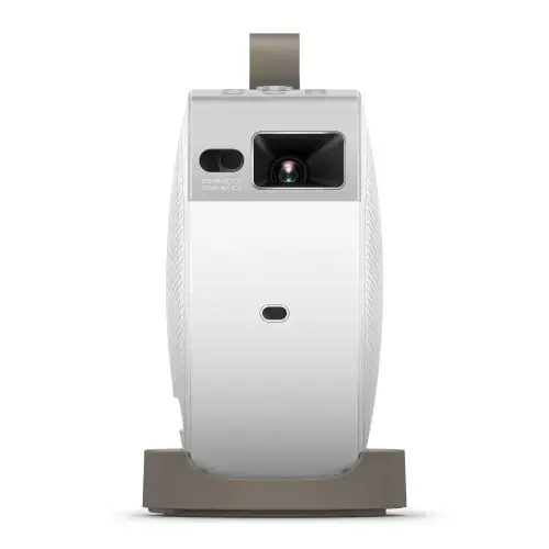 Videoproiector portabil BenQ GV32, DLP, 1080p (1920x1080), 500 ANSI lumeni, Difuzoare 2x4W, Wi-Fi, Bluetooth, Google TV (Android) (Alb)