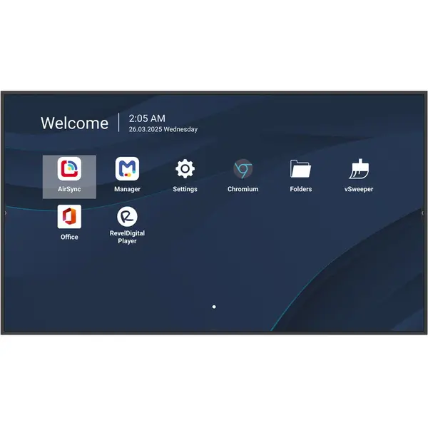 VIEWSONIC Monitor LED VIEWSONIC CDE5514-2C, 55 inch, 4K UHD, LCD, 8 ms, 60 Hz