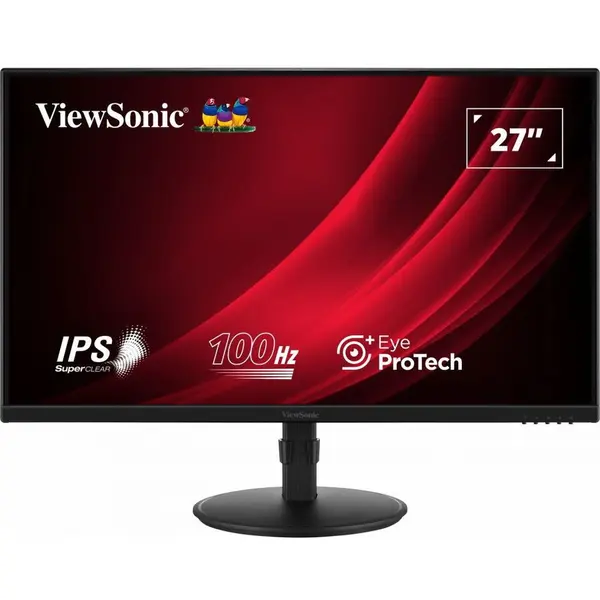 VIEWSONIC Monitor, ViewSonic, 27, LED, Full HD, 100 Hz, 5 ms, Negru