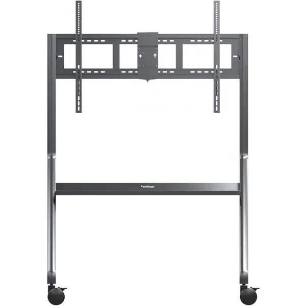 VIEWSONIC Stand mobil ViewSonic Trolley VB-STND-009 pentru table interactive, 55 - 105, max 120 kg, Argintiu
