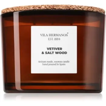 Vila Hermanos Apothecary Vetiver & Salt Wood lumânare parfumată