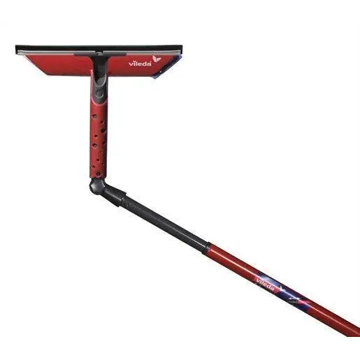 Vileda Sistem de curatat geamuri Vileda 2 in 1, cu maner telescopic