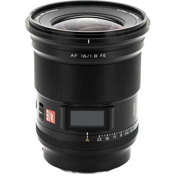 Viltrox AF 16mm f/1.8 FE Obiectiv Autofocus, Montura Sony E, Full Frame, Unghi Ultra Larg, Motor STM, 9 Lamele Diafragma