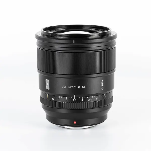 Viltrox AF 27mm F1.2 XF Obiectiv, Montura Fujifilm X, Diafragma F1.2, Motor STM, Rezistent la Praf si Stropi
