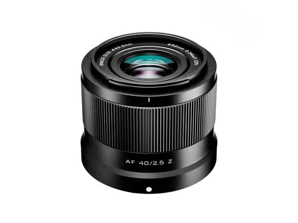 Viltrox AF 40mm f/2.5 Z Obiectiv Autofocus Full-Frame, Montura Z, STM, 7 Lame Diafragma, 180g