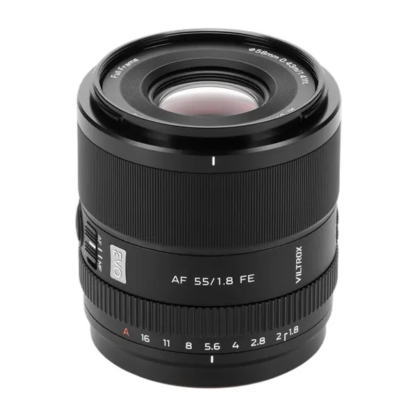 Viltrox AF 55mm F1.8 EVO Obiectiv Foto, Montura Sony FE, Full Frame, F1.8-F16, Motor STM, Filtru 58mm