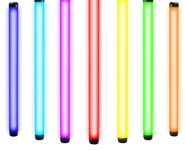 Viltrox K60 Lampa Tub LED RGB, Putere 20W, 2500K-8500K, CRI 95+, 26 Efecte Scena, Baterie 2200mAh