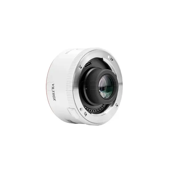 Viltrox TC-2.0X Teleconvertor Montura E, Multiplica Focala 2x, Constructie 5 Grupuri 9 Elemente, Dimensiuni 66.3x66.3x29mm
