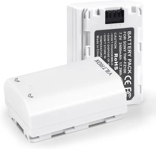 Viltrox TNP-FZ100 Acumulator Reincarcabil, Compatibil Sony, 2400mAh, 7.2V, 17.3Wh, Incarcare Type-C