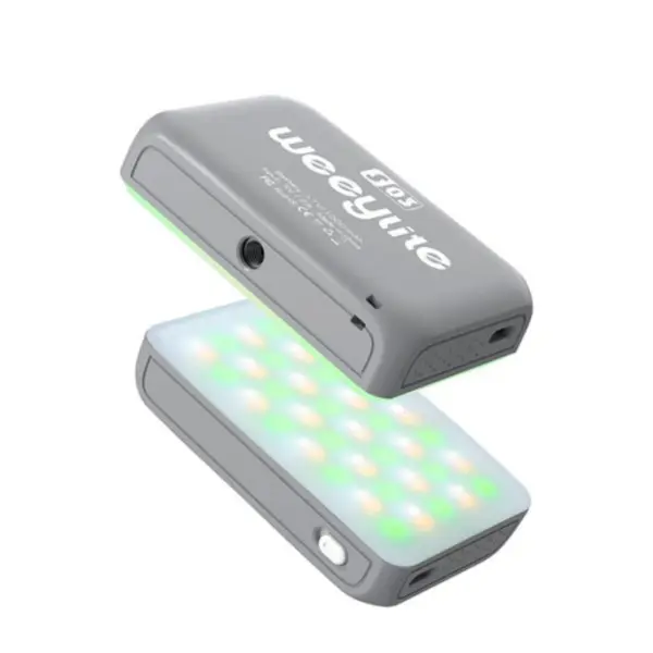 Viltrox Weeylite S03-B Mini LED Lampa Video, Putere 4W, Bi-Color 2800K-6800K, Compacta, Culoare Gri