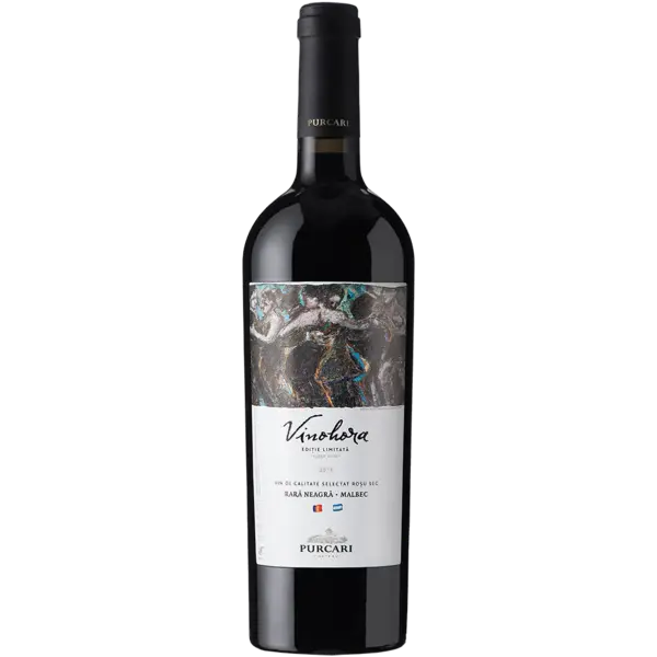 Vin rosu - Purcari, Vinohora, Rara neagra si Malbec, sec, 2017 | Purcari
