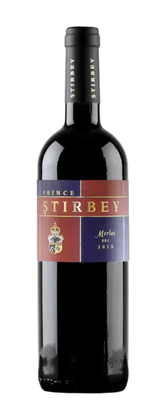 Vin rosu Stirbey - Merlot, sec, 2016 | Prince Stirbey