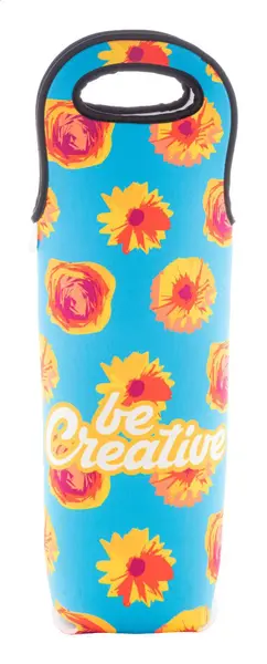 VinoBag Geantă pentru sticlă de vin, personalizată, RPET - negru