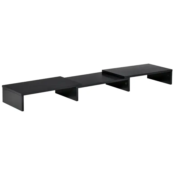 Vinsetto Suport PC pentru unul/ doua monitoare cu lungime si unghi reglabil, stand ridicare ecran pentru laptop, computer | Aosom Romania