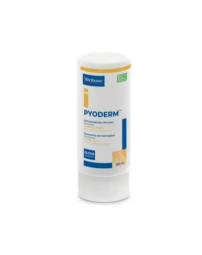 VIRBAC Pyoderm Sampon caini si pisici, dermatologic antibacterian cu clorhexidina 250 ml