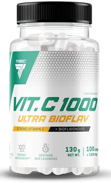 Vit. C 1000 Ultra Bioflav, 100 capsule, Trec Nutrition