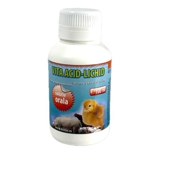 Vita Acid-Lichid 100 ml, aditiv furajer pentru pasari - Default Title