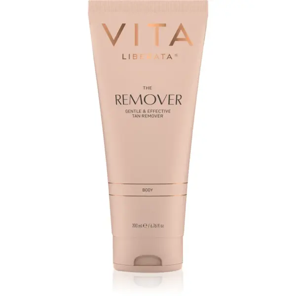 Vita Liberata The Remover gel exfoliant pentru curățarea produselor auto-bronzante 200 ml