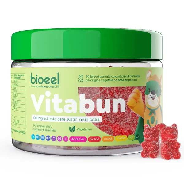 Vitabun, 60 jeleuri gumate, Bioeel