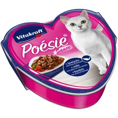 Vitakraft Conserva Poesie Sauce Cod/Paste/Tomate 85 g