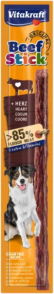 VITAKRAFT Delicatese pentru câini Beef Stick cu Inimă de Vită, 1 bucată, 12g