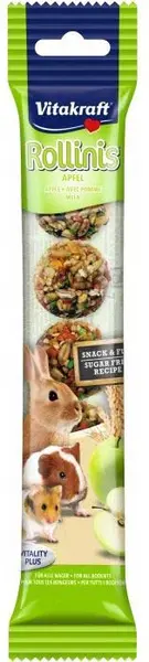 VITAKRAFT Delicatese pentru rozătoare Rollinis cu Măr 40g