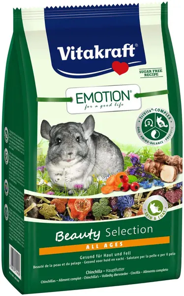 VITAKRAFT Hrană Emotion Beauty pentru Chinchilla 600g