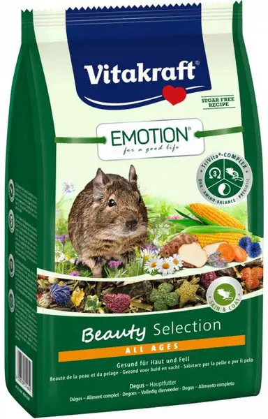 VITAKRAFT Hrană Emotion Beauty pentru Degu 600g