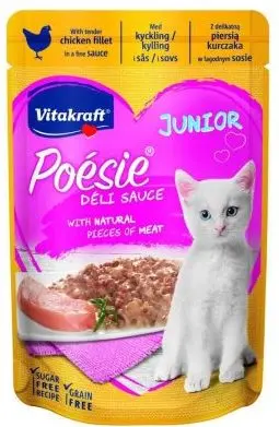 VITAKRAFT PLIC POESIE SAUCE PUI JUNIOR 85 G