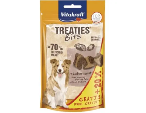 VITAKRAFT RECOMPENSE TREATIES BITS FICAT 120 G+20% PROMO