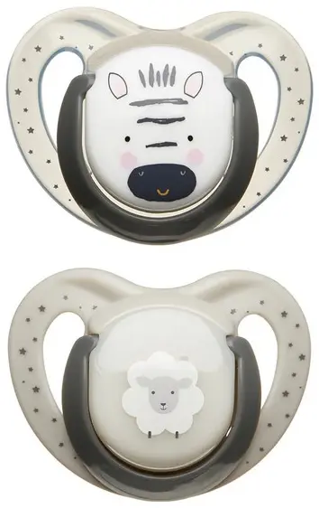 Vital Baby Soothing Airflow Soothers - 0-6 luni, 2 bucăți