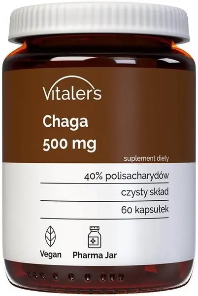 Vitaler's Chaga, 500 mg, 60 capsule