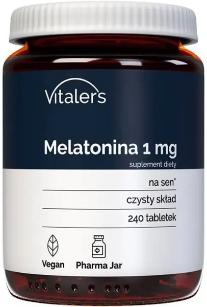Vitaler's Melatonină, 1 mg, 240 tablete