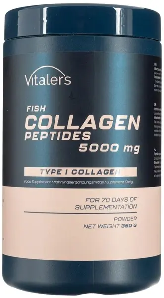 Vitaler's Peptide de colagen din pește, 5000 mg, 350 g