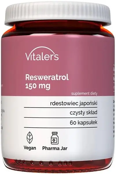 Vitaler's Resveratrol, 150 mg, 60 capsule