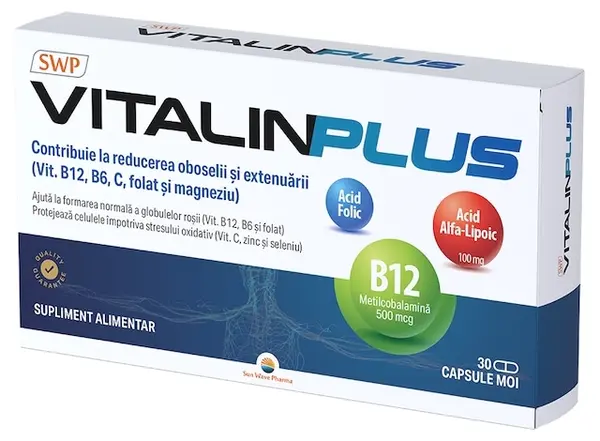 Vitalin Plus, 30 capsule , Sun Wave Pharma