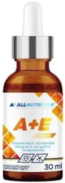 Vitamin A + E, 30 ml, AllNutrition