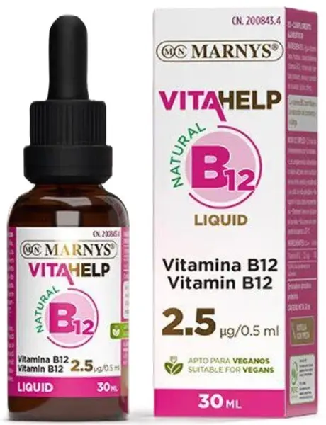 Vitamin B12, 30 ml, Marnys