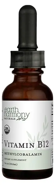 Vitamin B12, picături, 29.6 ml, Earth Harmony
