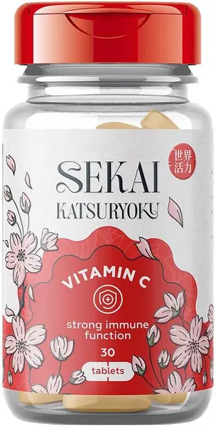 Vitamin C 1000, 30 tablete, Sekai Katsuryoku