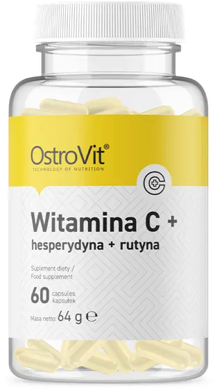 Vitamin C + Hesperidin + Rutin, 60 capsule, OstroVit