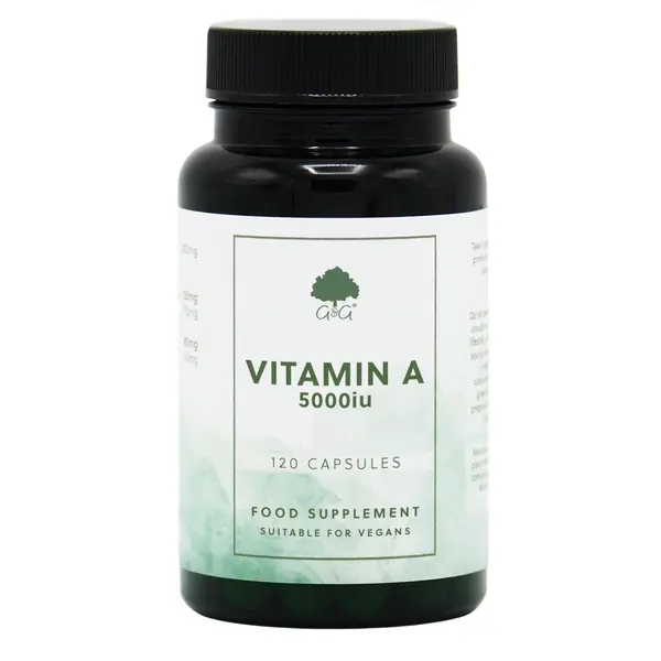 Vitamina A (retinol) 5000UI - 120 capsule - Default Title