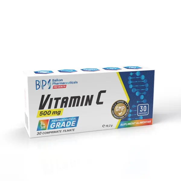 Vitamina C, 30 comprimate - 500mg