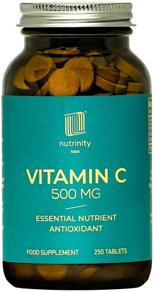 Vitamina C, 500 mg, 250 tablete, Nutrinity Labs