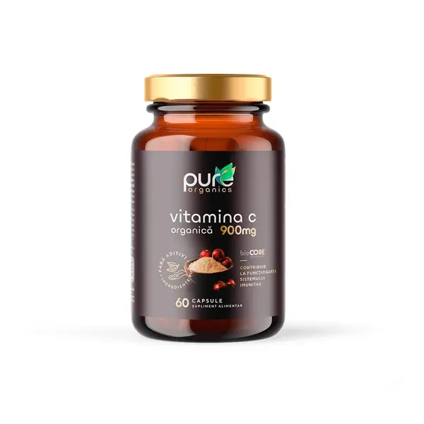 Vitamina C Organica – Protectie antioxidanta - 60cps PureOrganics